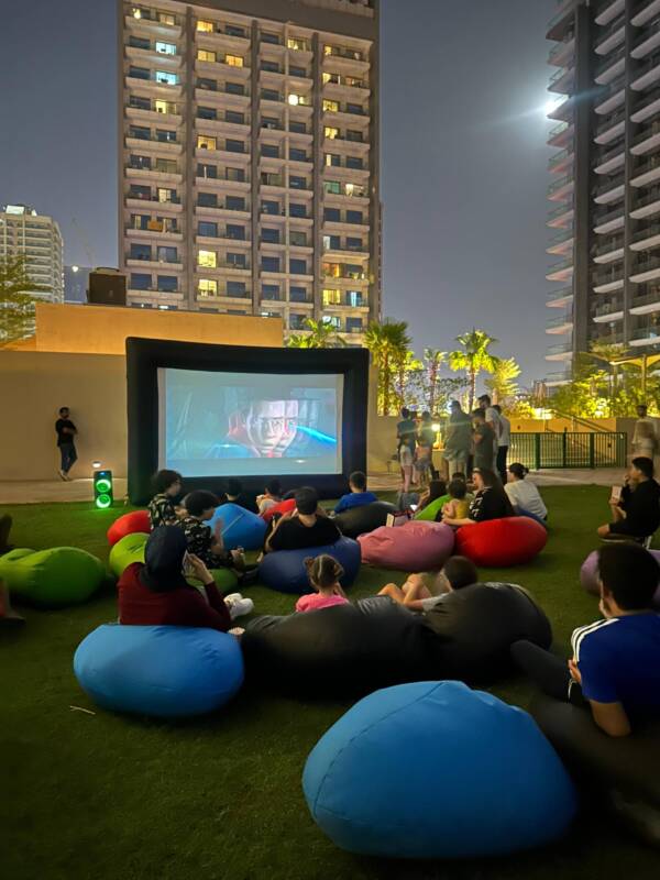 Movie Night Set up - Image 3