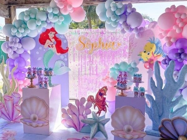 Mermaid theme Birthday Party Packages For Kids