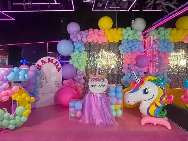 Unicorn theme Birthday Party Packages For Kids
