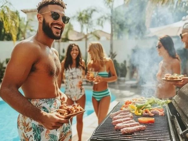 Live BBQ Station - Pool Party Package