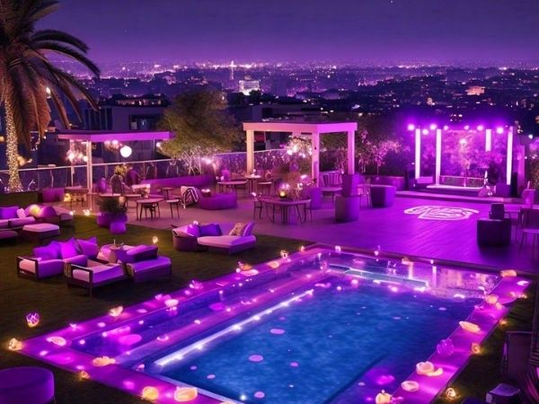 Neon Pool Party Packages in Dubai