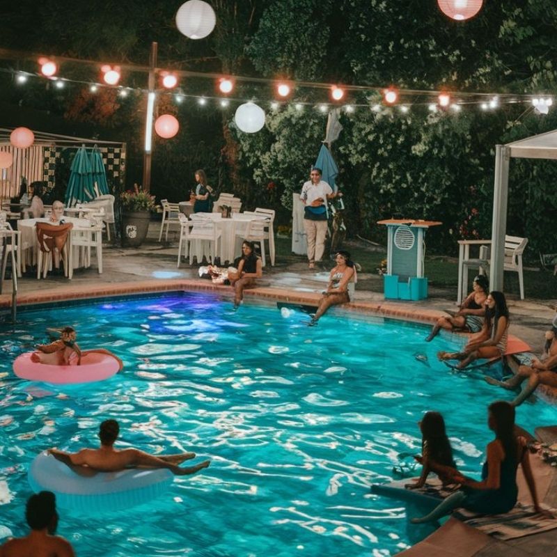 Silver Pool Party Packages Dubai