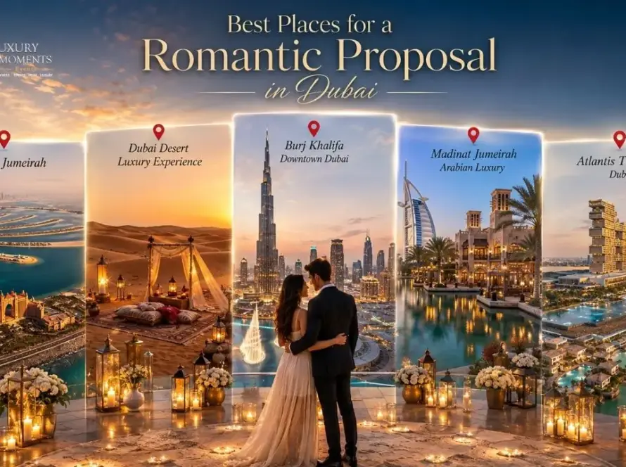 Best Places for a Romantic Proposal in Dubai