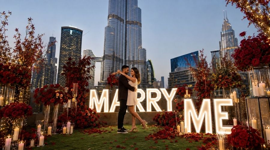 Burj Khalifa Proposal Packages in Dubai