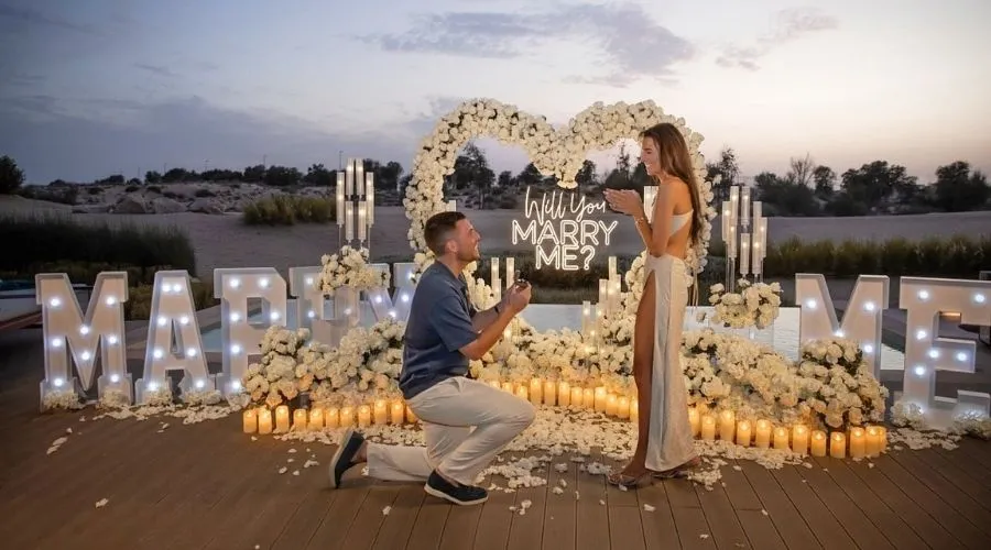 Dubai Desert Proposal Packages Dubai