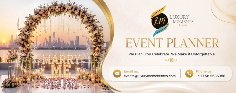 Event planner Dubai - banner