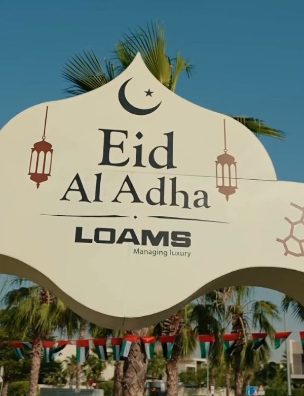 Eid al Adha celebrations decor Loams Dubai