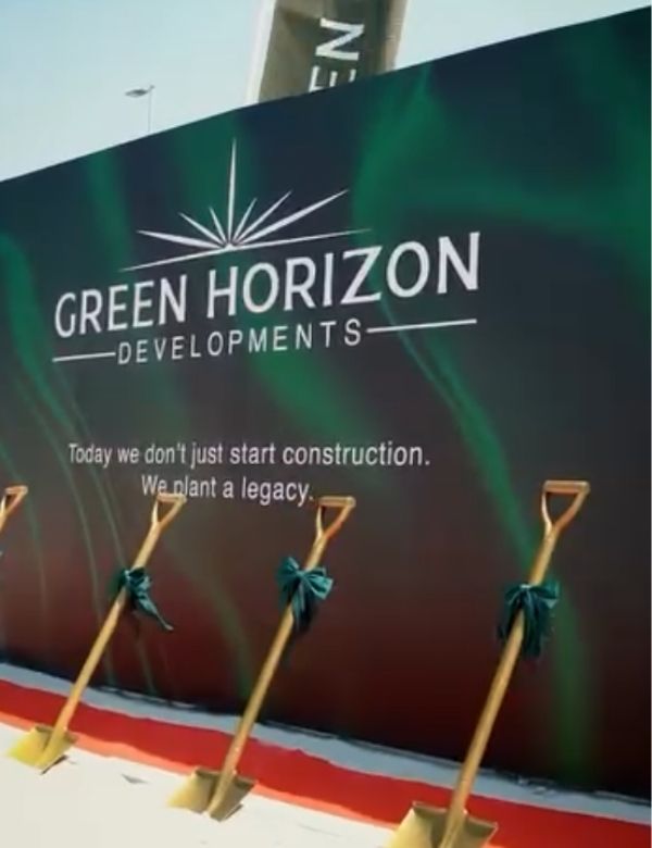 Green horizon - ground breaking ceremony