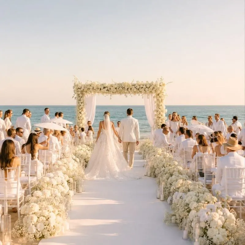 Luxury Beach Wedding planner Dubai