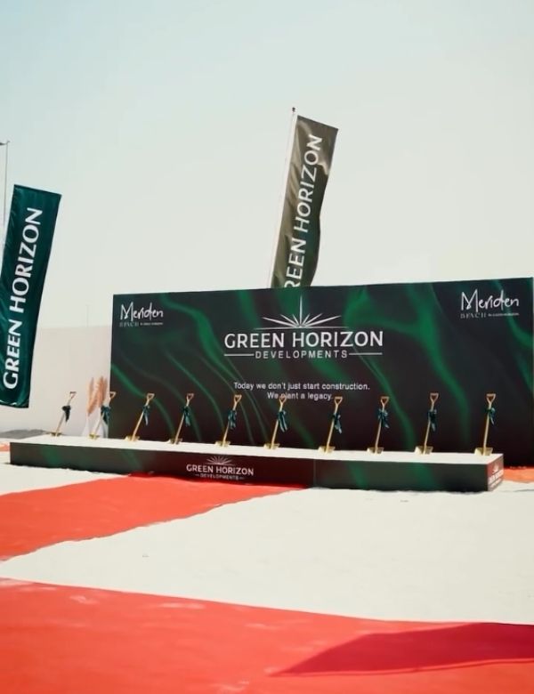 ground breaking ceremony in Dubai