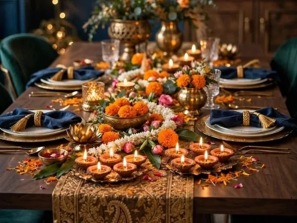 Diwali Table Styling