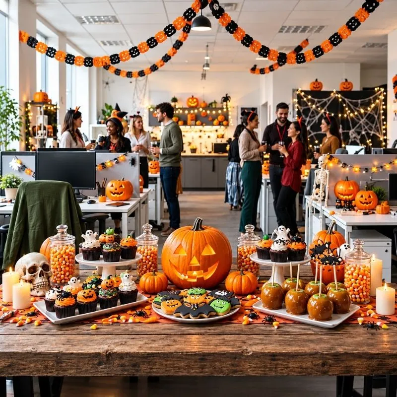 Corporate Halloween Celebration decoration in Dubai