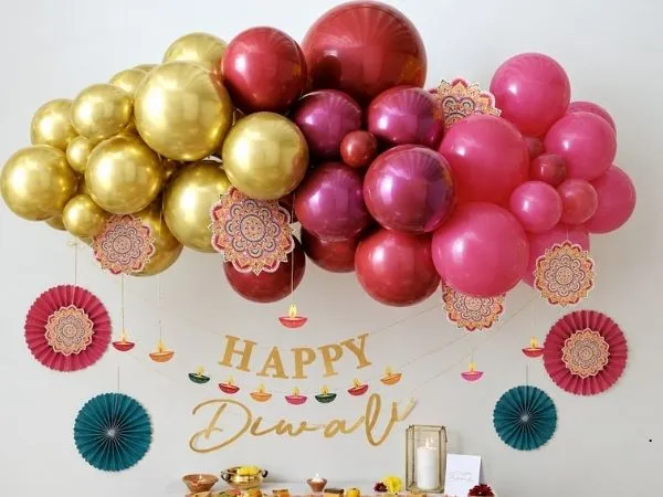 Diwali Balloon Decorations Dubai