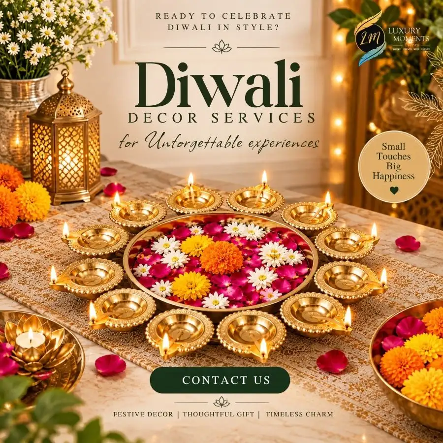 Diwali Event and Party Decoration Company in Dubai